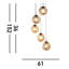 Beavercreek 5 - Light Sphere Chandelier