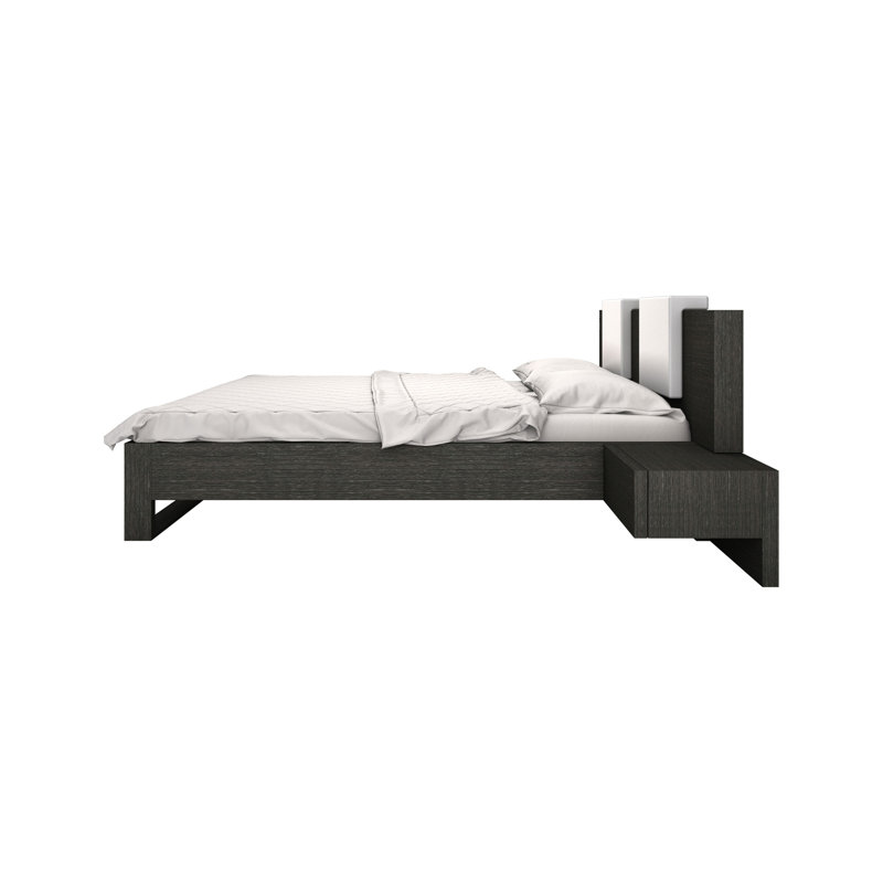 Monroe Storage Bed, Queen, Wenge Black