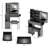 Versatile Desktop Vanity Table With Advanced Power Station And Comfortable Stool-753739550