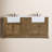 Guri 72'' Double Bathroom Vanity with Carrara Marble Top-1255316409