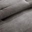 Ensemble d'édredon 7 pièces en faux suède gris-122118649-122118652