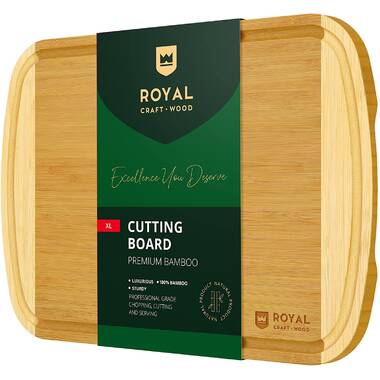 Bamboo Cutting Board Set, Chopping Board - Decomil