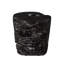 Black Wash Solid Wood Accent Stool