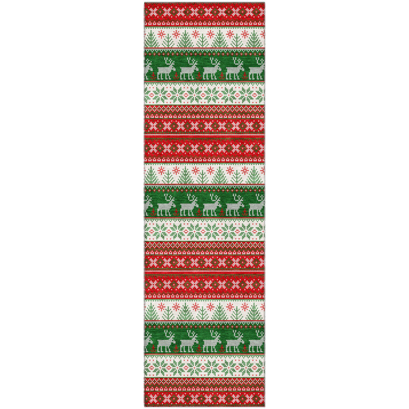 Tapis de qualité supérieure lavable à la machine AMF1818, Tapis de couloir 2 pi 3 po x 7 pi 6 po