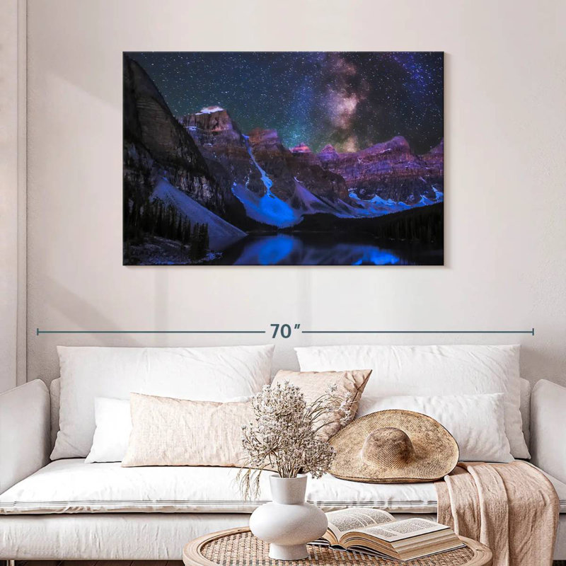 Galaxie d'Alvord Lake Moraine, H 30 po x l 45 po