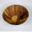 Bol de service en bois Loys Conical Nature