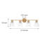 Éclairage pour meuble-lavabo à intensité variable Keston-391886237-395714053-395714054