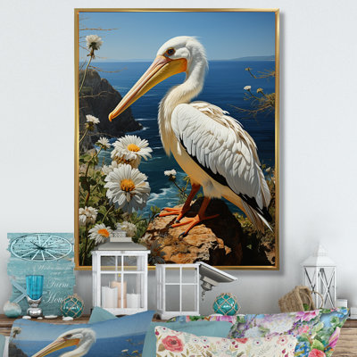 Landgrove " Gray Pelican Coastal Watch Pastoral "