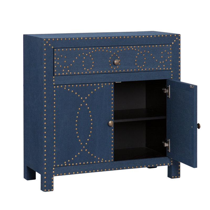 Armoire décorative à 2 portes Derionna