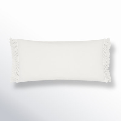 Keta Rectangular Cotton Pillow Cover & Insert