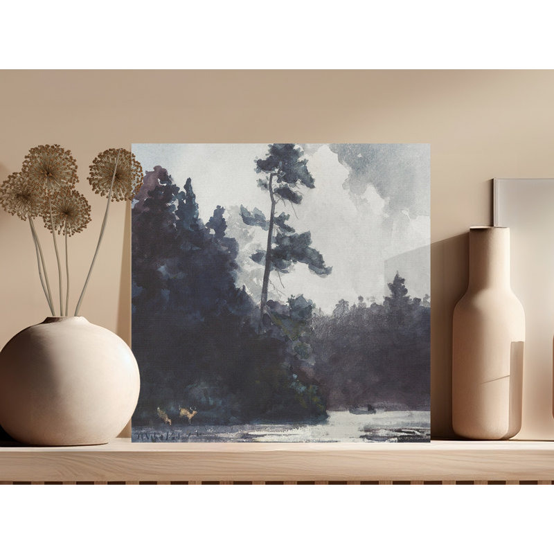 1 Piece Wrapped Canvas Wall Art Set, 16x16