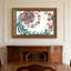 Art mural sur toile Coral Roses and Monarch Butterfly-133552367