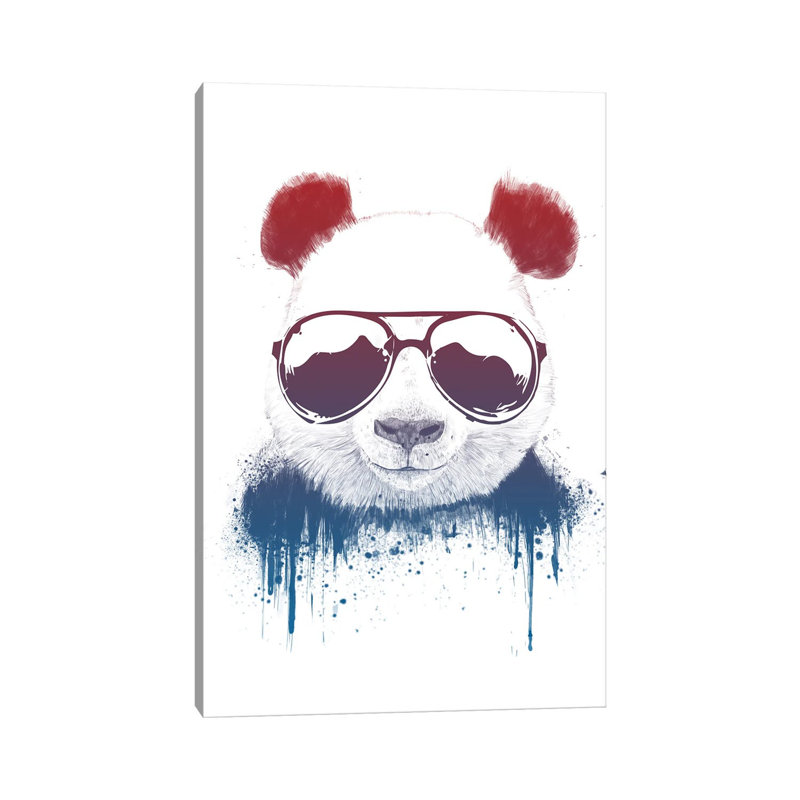 Stay Cool II by Balazs Solti - Wrapped Canvas Painting, 20.32 cm H x 30.48 cm W