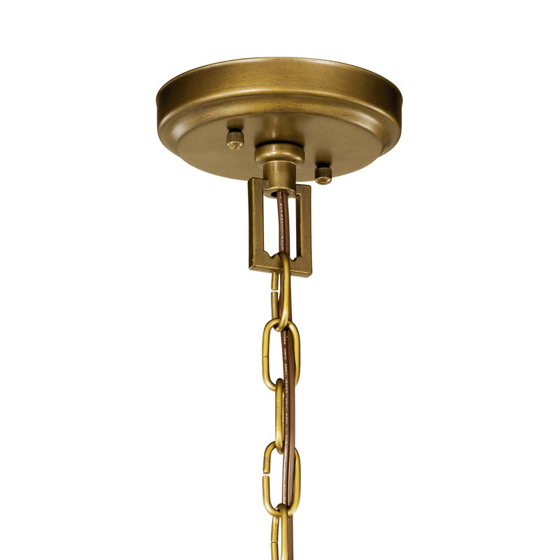 4 - Light Dimmable Geometric Chandelier