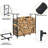 Adjustable Heavy-Duty Firewood Rack