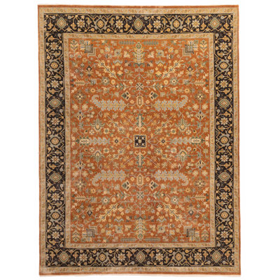 Jamshidpour Copper Rug 8'11" x 11'10"