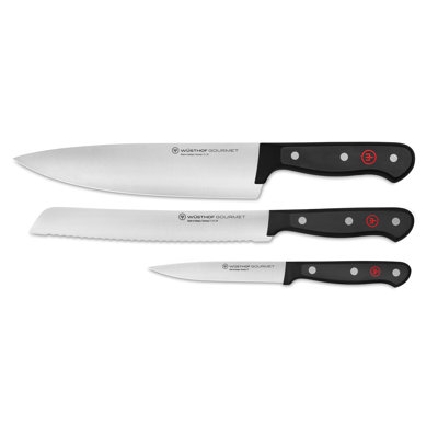WÜSTHOF Gourmet 3-Piece Starter Knife Set