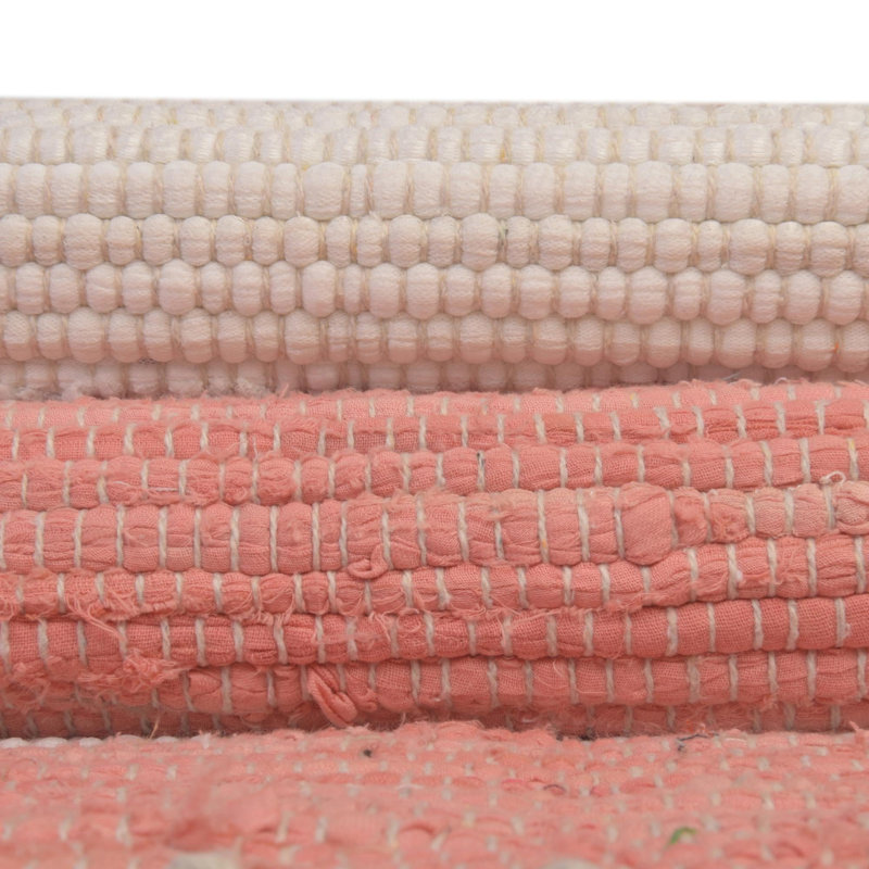 Clerestory Cotton Striped Indoor Rug, Square 5'1"