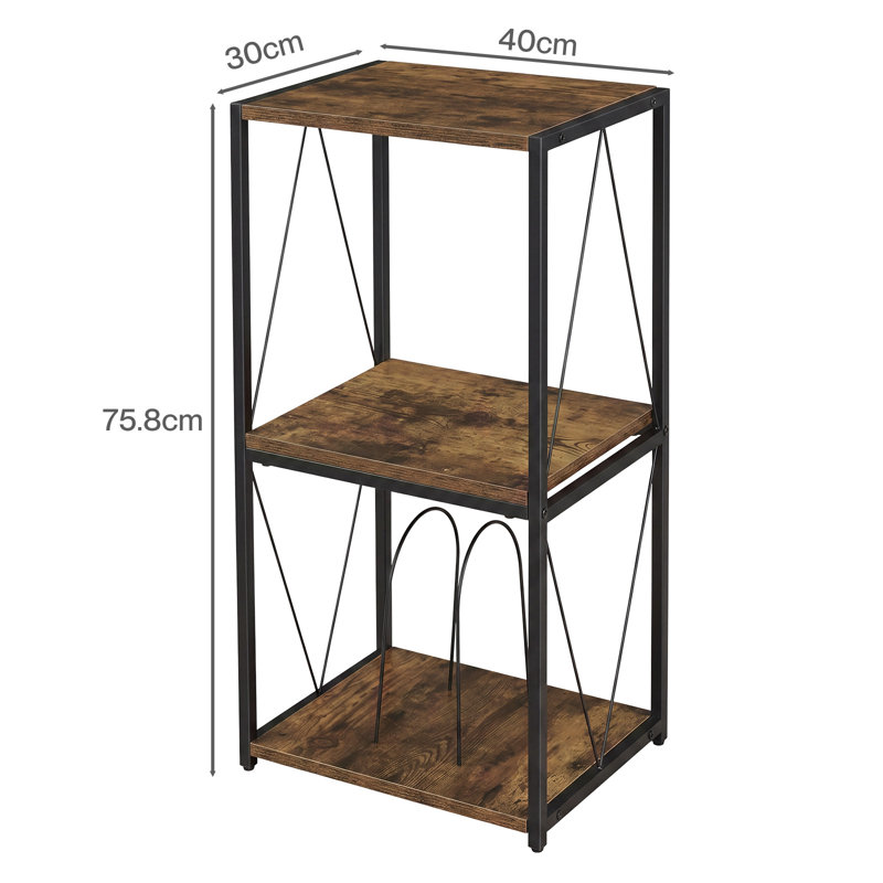 75.8 cm H Media Shelves