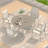 Outdoor Round Patio Dining Table For 4-6, All Weather Metal Dining Table With Umbrella Hole For Deck Lawn Garden Backyard-101445961