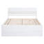 Lit double pleine grandeur avec lit gigogne simple et 2 tiroirs à finition blanche lustrée-1702393249-1702393250