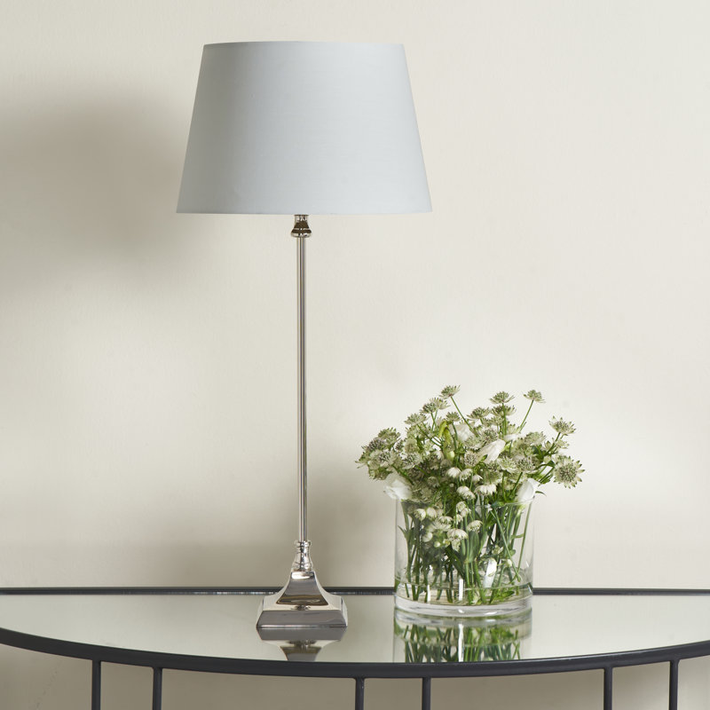 Komatke Metal Table Lamp, Ivory