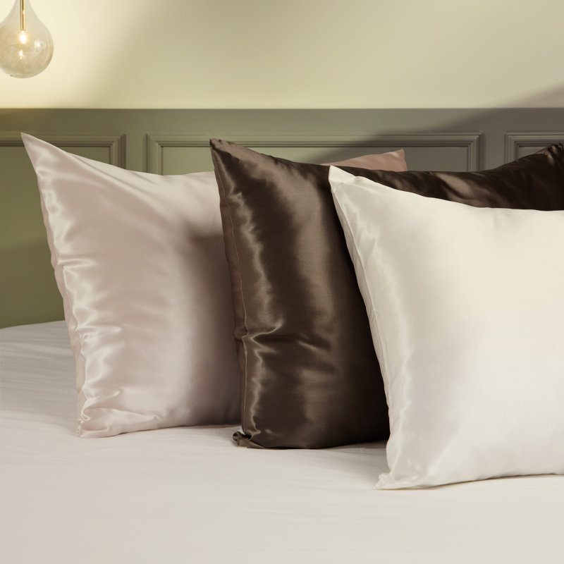 Simply Silk Pillowcase, Standard, light pink