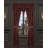 La Boheme - Maroon Window Ascot Valance