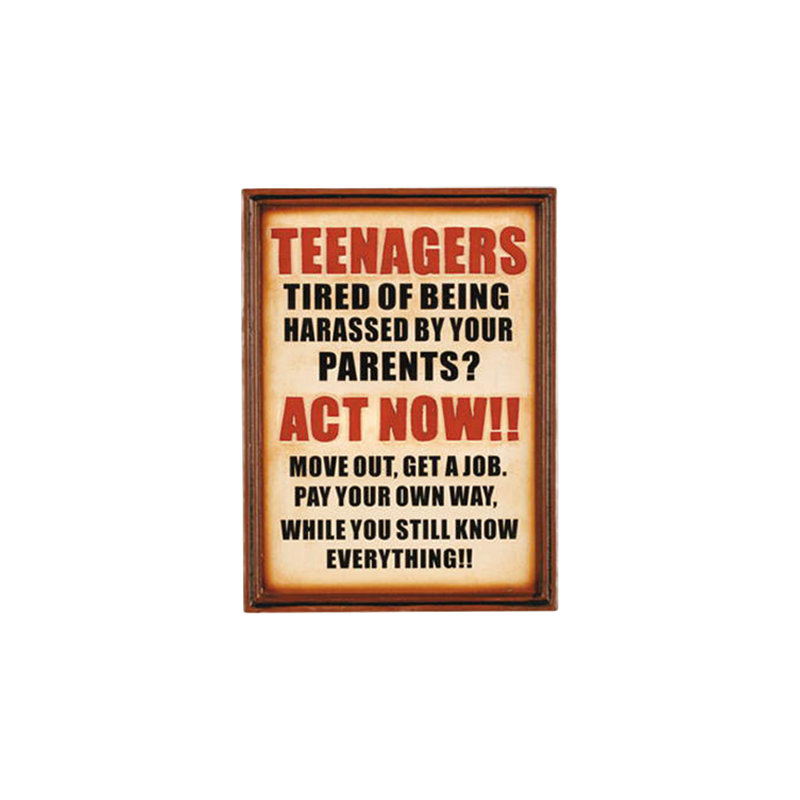 Various indoor Wall Decor Signs By RAM Game Room, Teenagers
