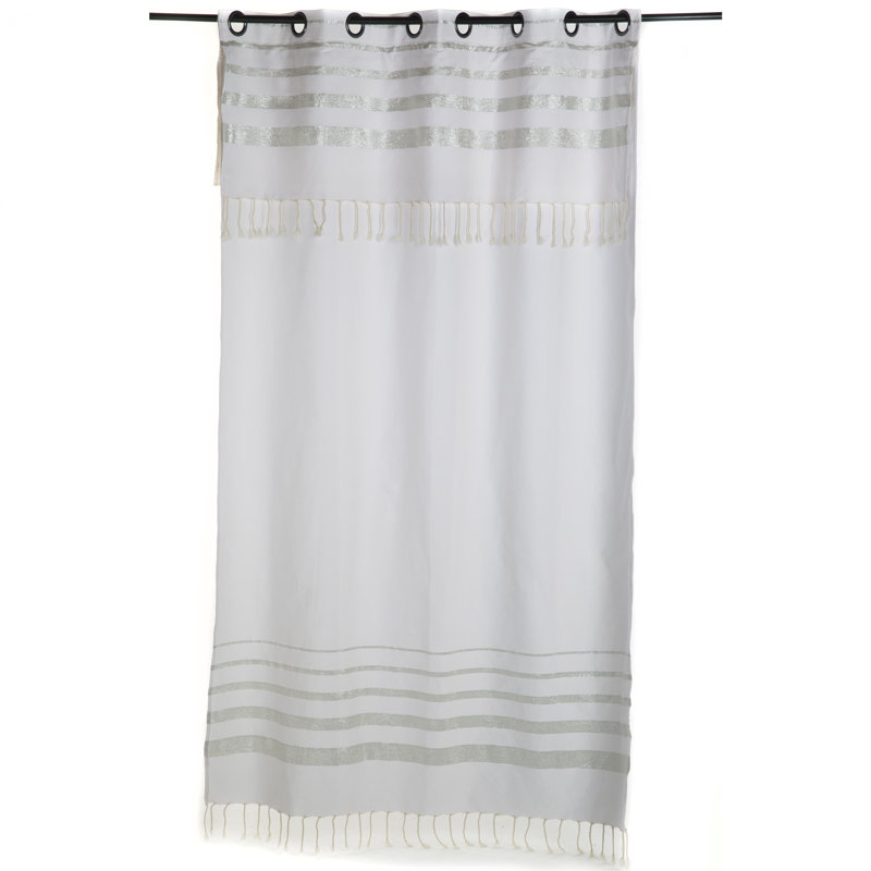 Kissimmee Single Curtain, Coral, 140 W x 280 D cm