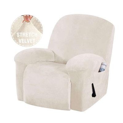 Box Cushion Recliner Slipcover Machine Washable