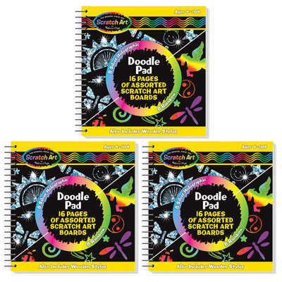 Melissa & Doug Scratch Art Doodle Pad