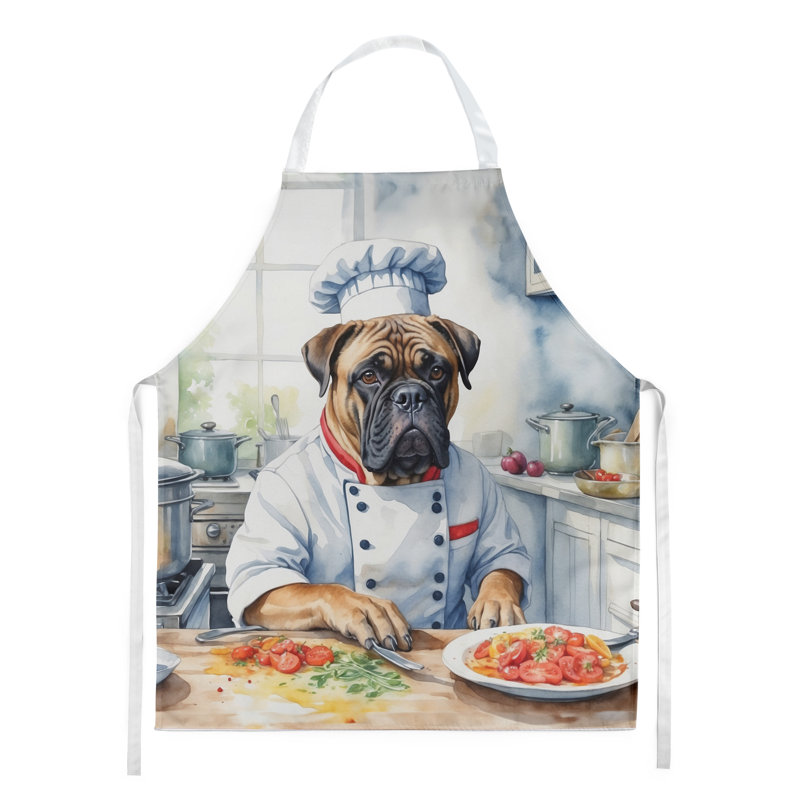 Tablier Bullmastiff The Chef