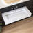 Chloe 47'' Wall Mounted Bathroom Sink Solid Surface Bathroom Vessel Sinks
