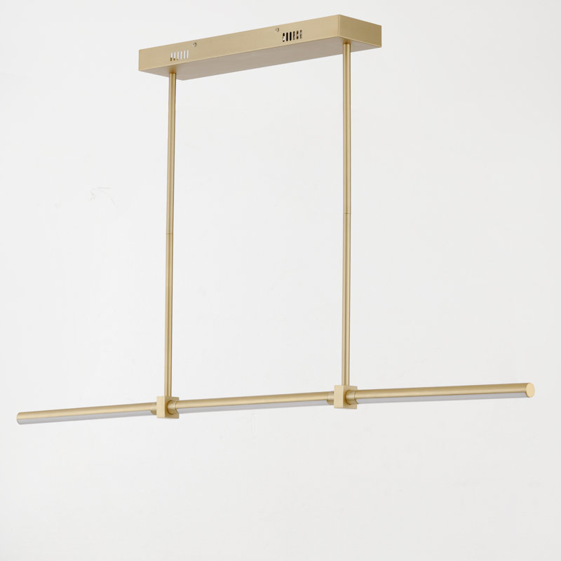 Ainoa 3 - Light LED Kitchen Island Pendant, Gold