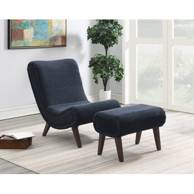 Chaise longue avec repose-pieds Lavli