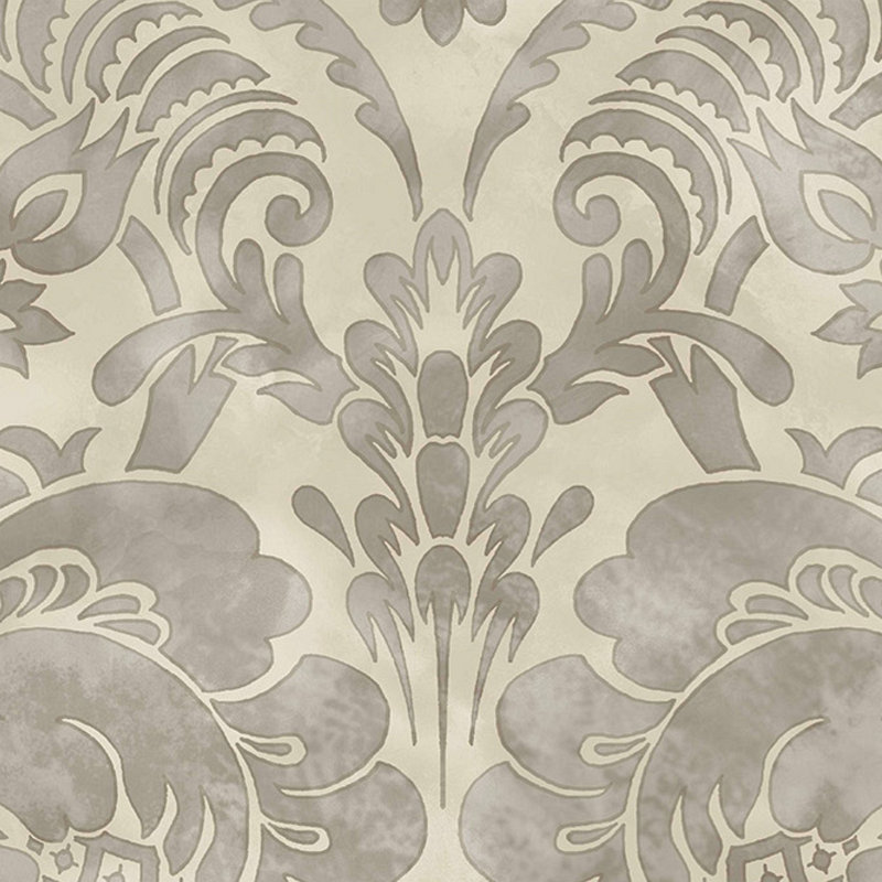  Florentine Antique Gold Wallpaper, Grey