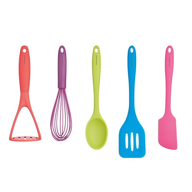 Colourworks Brights 5 Utensil Set