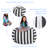 Kids Bean Bag Chair Cover - Stuffed Animal Storage & Toy Organizer with Zipper - Plush Storage Kids Bean Bag Cover only for Toddlers and Children's Rooms - Organizes Pillows, Blankets, and Stuffies - Multiple Colors, Sizes, and Fabrics-51574526-51574551