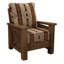  Chaise longue WoodShop - Tissu de mise à niveau - Siège et dossier-1539699699
