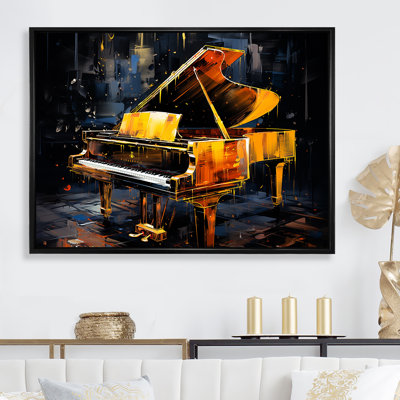 " Piano Black Jazzed Keys "