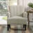 Rivet Tufted Polyester Armchair
