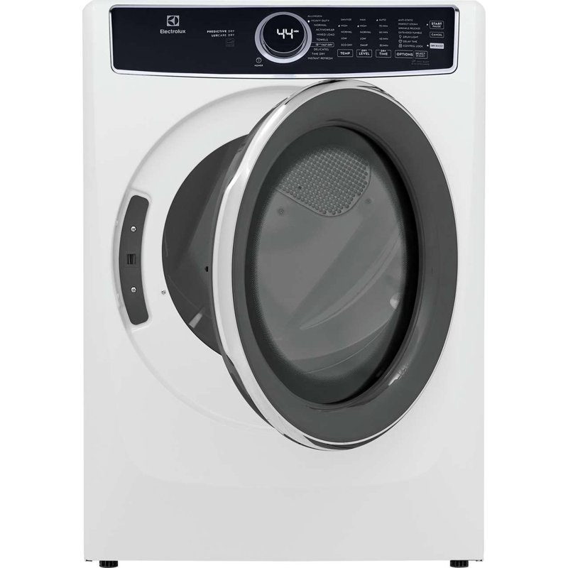 Electrolux Front Load Perfect Steam Gas Dryer With Predictive Dry And Instant Refresh 8.0 Cu. Ft., White