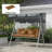 Outdoor 4'' Bench Seat / Back Cushion-1757476356