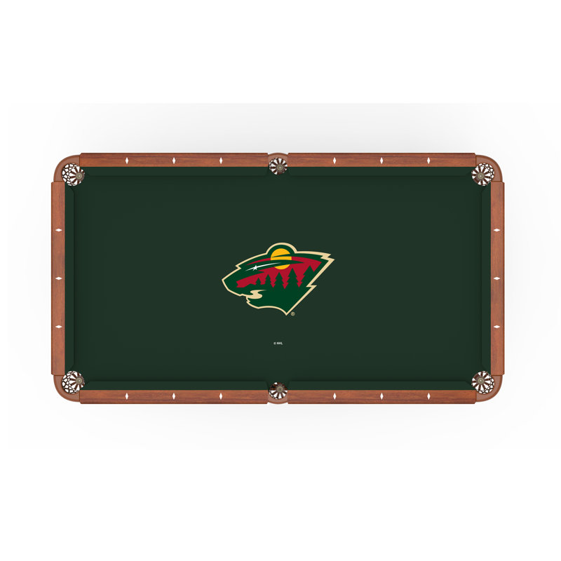 Chiffon pour table de billard NHL, 96 po, Minnesota Wild