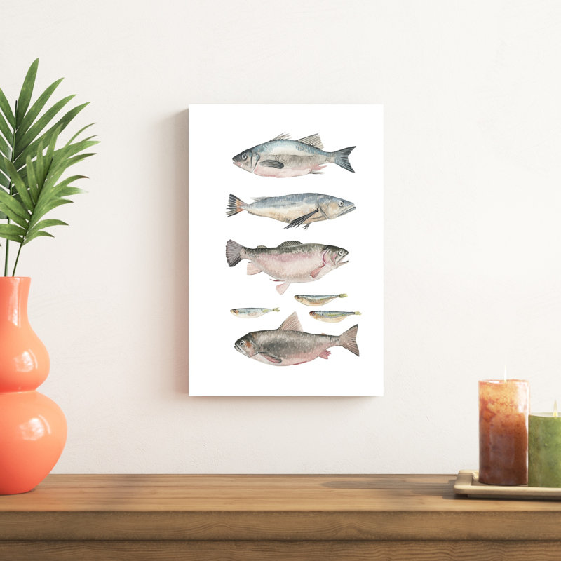 Composition du poisson I, H 18 po x l 12 po x P 1 po