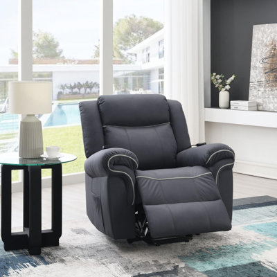 Fauteuil inclinable électrique avec massage chauffant Cheru
