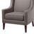 Pennard Modern Nailhead Wide Wingback Chair-1646354625