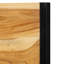 Headboard Solid Wood Acacia And Iron-1898759138