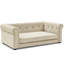 Lit pour chien beige, convient aux chiens de taille moyenne / grande, tissus imperméables-2080794289